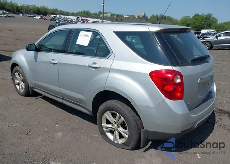 2012 Chevrolet Equinox Ls from USA, damaged, VIN 2GNFLCEK7C6346479